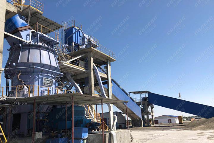 精品案例新疆年产30万吨矿渣微粉生产线项目
